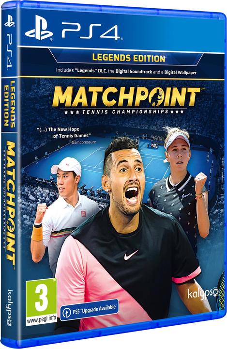 Immagine prodotto Matchpoint - Tennis Championships Legends Edition (PS4) (IT/ESP) (PS4)