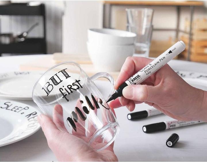 Produktbild Kreul Glass & Porcelain Pen (4x)