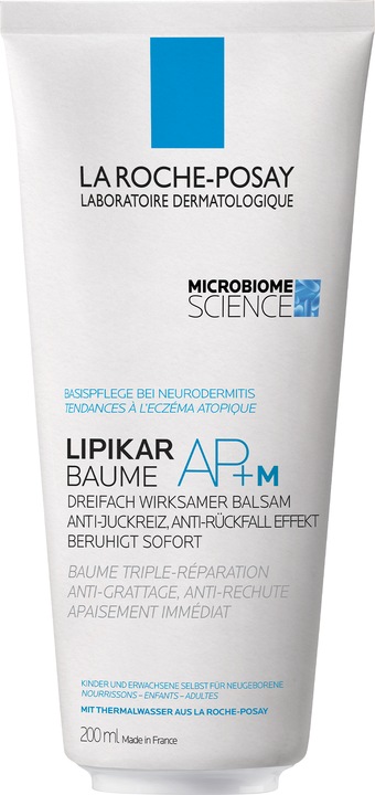 La Roche Posay LIPIKAR Baume AP+M: Beruhigende Bodylotion für trockene und zu Neurodermitis neigende Haut