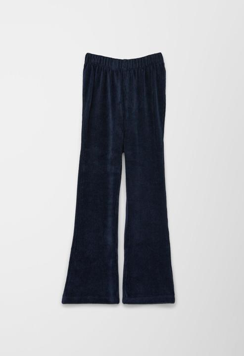 Produktbild s.Oliver Leggins Samtleggings mit Flared Leg (116)