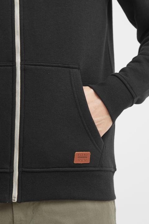 Actual product image Blend Arco Men's Zip Up Sweater Zipper Jacket With High-Neck (S)