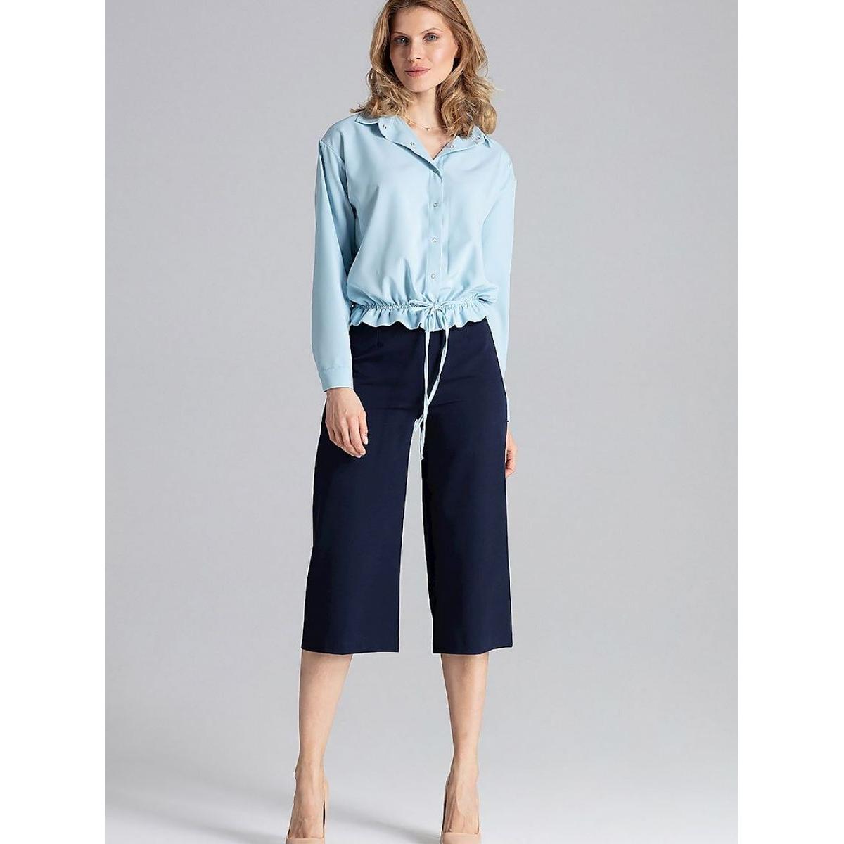 Thumbnail - Figl, Damen, Hemd, Langarm Hemd, Blau, (S, M)