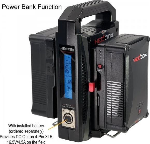 Actual product image Hedbox HED-DC150V (1 pcs., Chargers without battery)