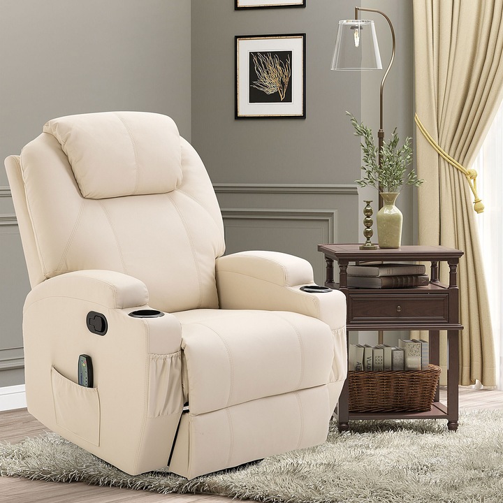 Actual product image Homcom Massage chair with reclining function