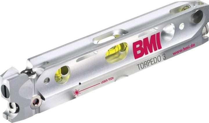 BMI 650024635M-SET Laserwaterpas (650024635M-SET) (24 cm)