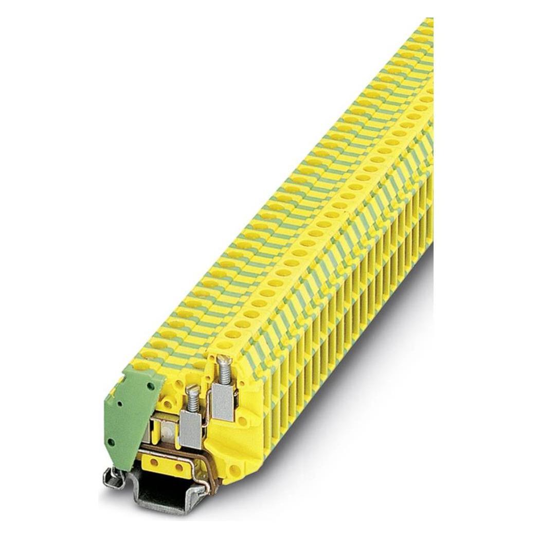 Phoenix Contact Beschermend geleider klemmenblok Twin MT 1,5 PE, Kabels + Stekkers, Groen