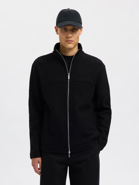 Immagine prodotto Selected Homme 100% Woll Strickjacke mit Reissverschluss (L)
