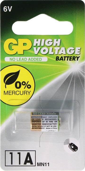 Produktbild GP Batteries Alkaline, 6 V/38 mAh (1 Stk., 11A, 38 mAh)