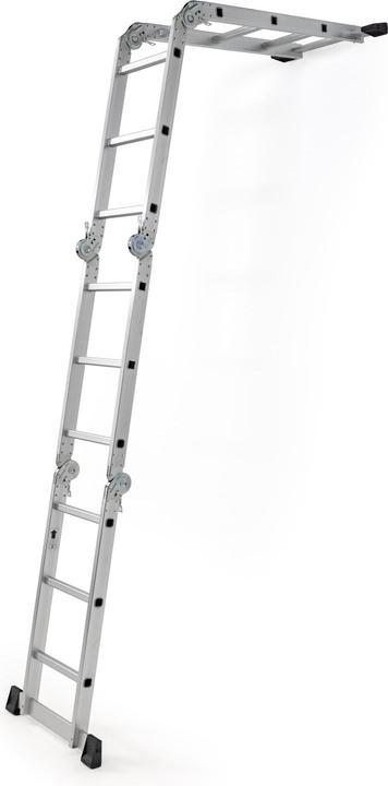 Produktbild Struct Mehrzweckleiter StepUp 4 x 3 Sprossen, Höhe: 103 (Mehrzweckleiter, 103 cm)