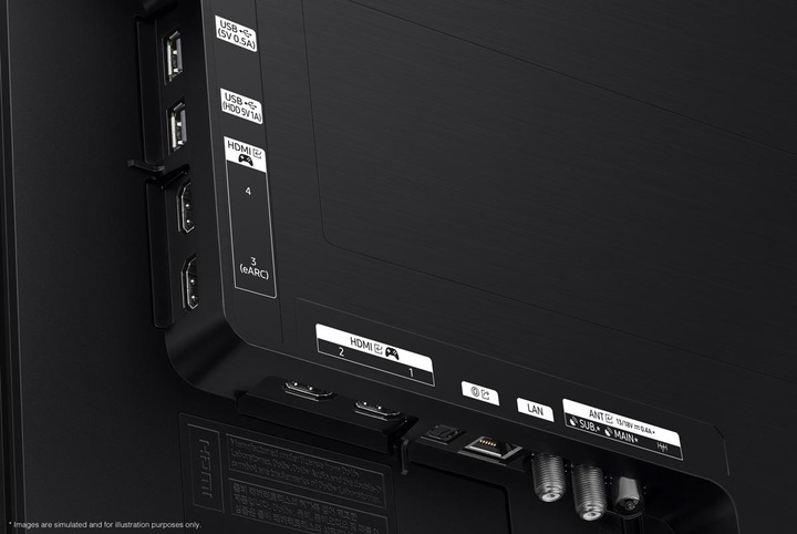 Actual product image Samsung QE65S90DAT (65", S90D, OLED, 4K, 2024)