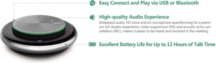 Actual product image Yealink CP900 Teams Edition