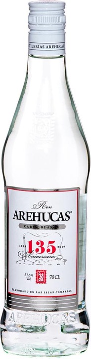 Destilerías Arehucas Arehucas Ron Blanco 0,7 litre 37,5% vol.