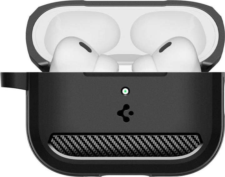 Produktbild Spigen - Rugged Armor - Apple AirPods Pro 3 - Matte Black (Ladecase Hülle)
