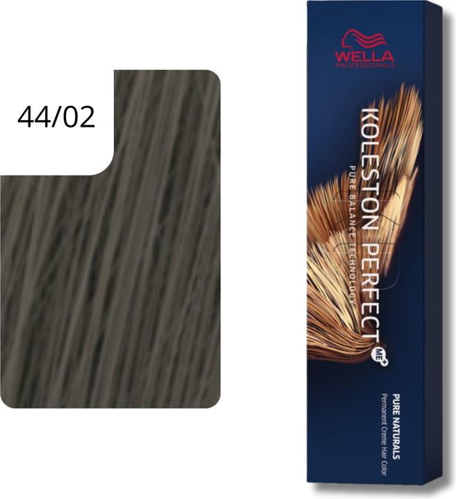 Produktbild Wella Koleston Pure Naturals 44/02 mittelbraun intensiv natur-matt 60 (44, 02 Mittelbraun Intensiv Naturmatt)