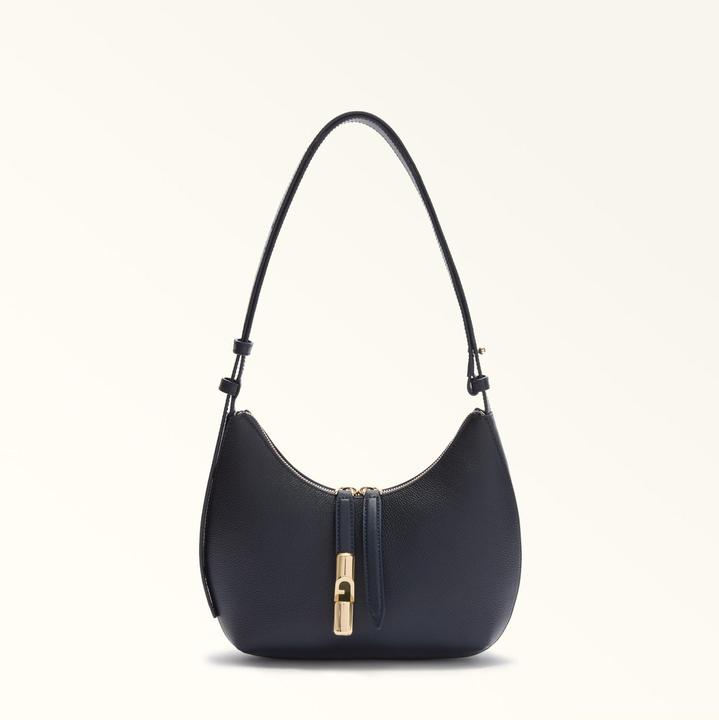 Immagine prodotto Furla goccia s leather shoulder bag, blue