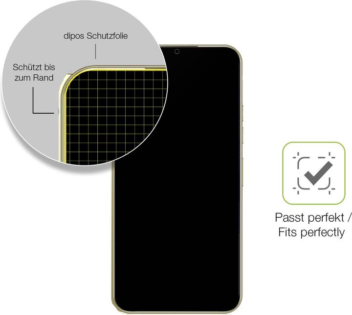 Actual product image Dipos Full Cover Screen Protector Matte (1 pcs., Samsung Galaxy S23 Ultra)