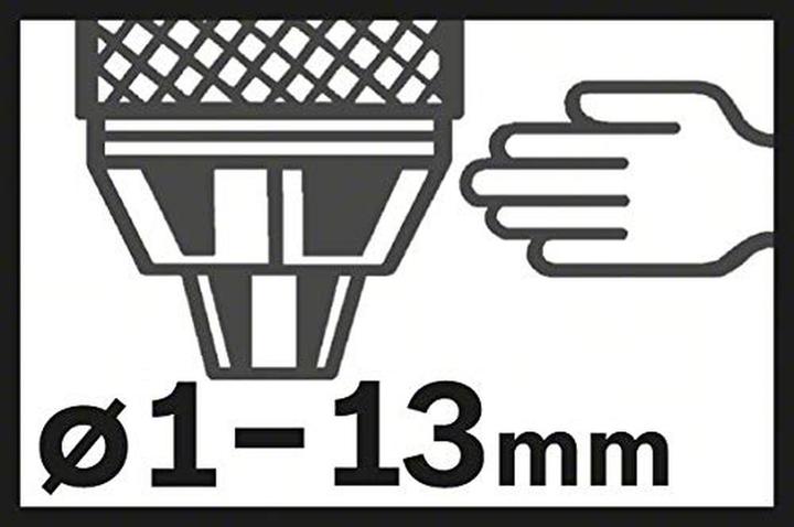 Produktbild Bosch Professional Zubehör Schnellspannbohrfutter bis 13 mm, 1 - 13 mm, B16