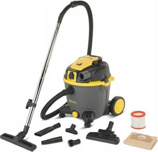 Actual product image Stanley SXVC35PTDE Wet and Dry Vacuum Cleaner with Power Tool Socket 1600 W 35 L (Wet dry vacuum cleaner)
