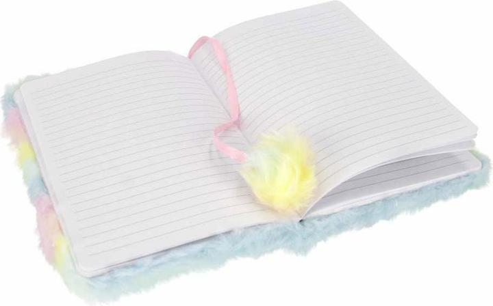 Produktbild Starpak Plüsch-Notizbuch Hase Pastell (Weicher Einband)