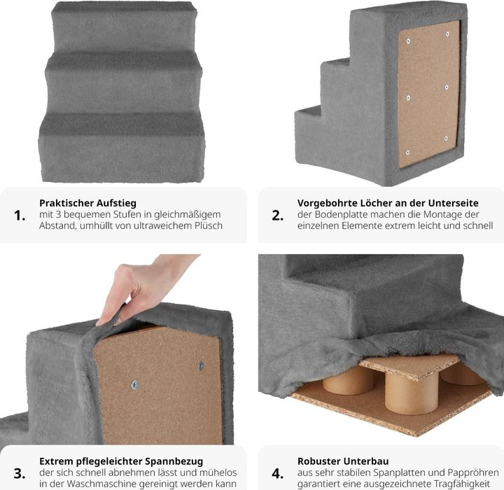 Produktbild tectake Paw Path (Katze, Hund, Waschbar)