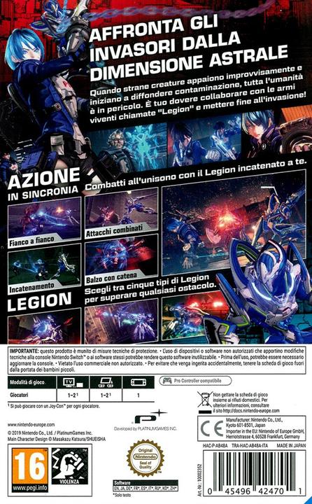 Produktbild Nintendo Astral Chain (Switch, IT)