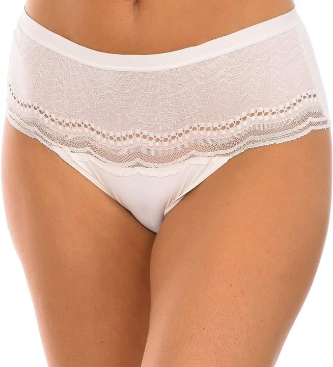Immagine prodotto Playtex Culotte Midi Secret, misto pizzo e microfibra per morbidezza (Confezione singola, 46)