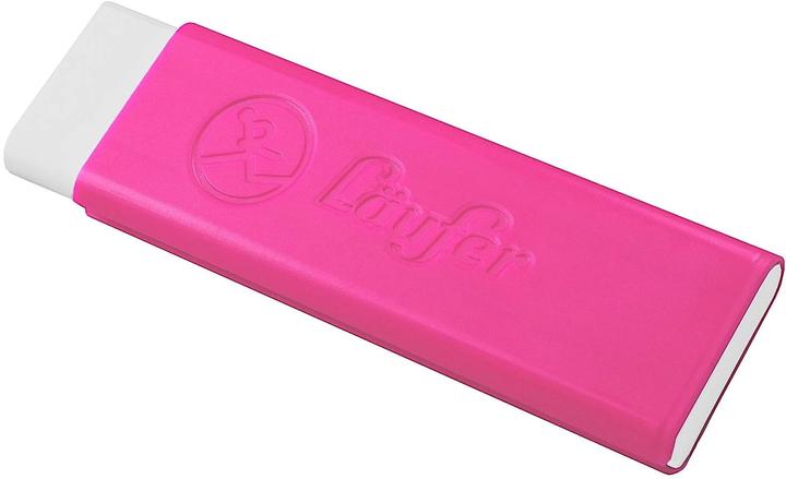 Actual product image Läufer L "ufer Plastic Eraser Pocket 2, pink