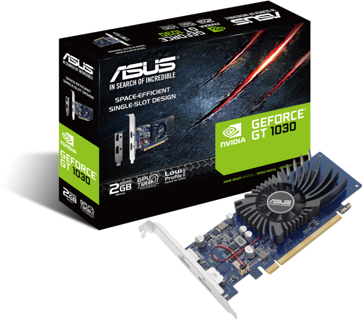 Actual product image ASUS GeForce GT 1030 2G BRK (2 GB)