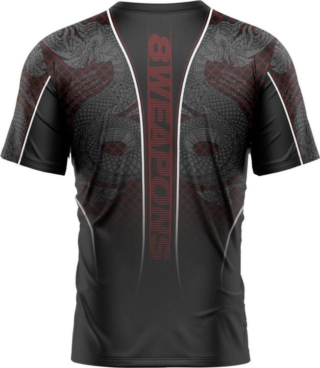 Actual product image 8Weapons Functional T-Shirt, Naga Yant, black-red XL (XL)