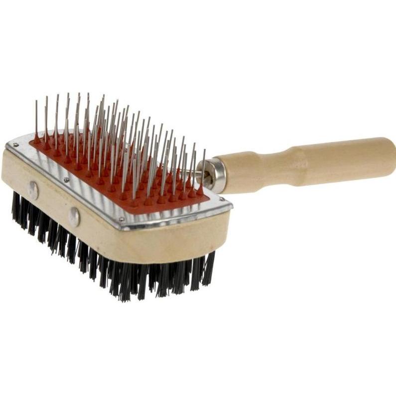 PETS Collection Szczotka dwustronna do czesania PSA PSÓW masowania uniwersalny (Cane), Cura del pelo e toelettatura