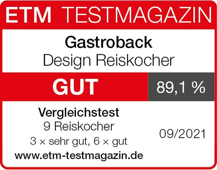 Produktbild Gastroback Reiskocher