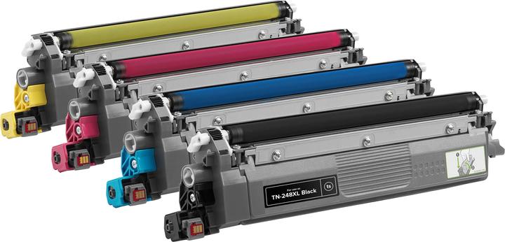 Actual product image Tonerfabrik Toner TN-248XL SET Set mit allen vier Farben (C, FC, M, Y)