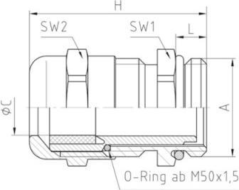 Produktbild Jacob MS-Kabelverschraubung