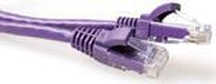 Productafbeelding ACT Paarse 20 meter U/UTP CAT6A patchkabel snagless met RJ45 connectoren (U/UTP, CAT6a, 20 m)