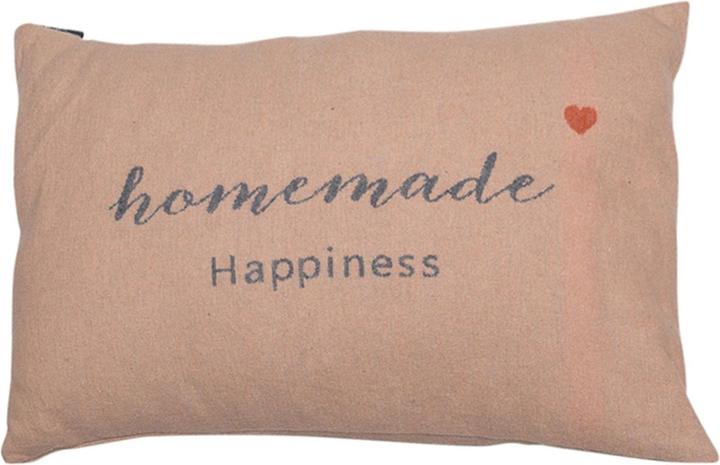David Fussenegger Silveretta Homemade Happiness Cushion Cover 40 x 60 cm, Cork (40 x 60 cm)