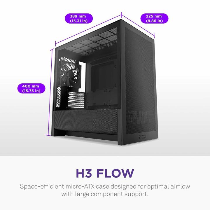 Produktbild NZXT H3 Flow (mATX, Mini-ITX)