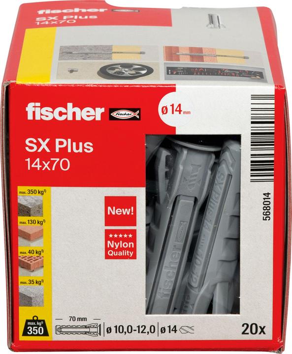 Produktbild Fischer Dübel SX Plus 14x70