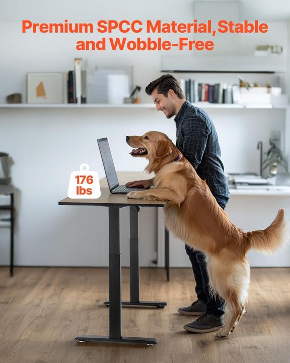 Actual product image Vevor Standing Desk Frame