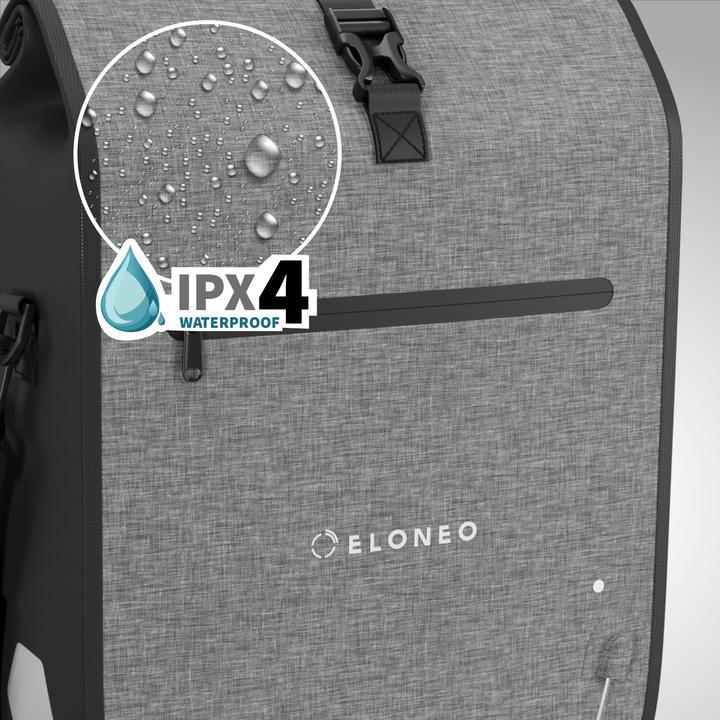 Produktbild Eloneo Fahrradtasche für Laptop (28 l, Gepäckträgertasche)