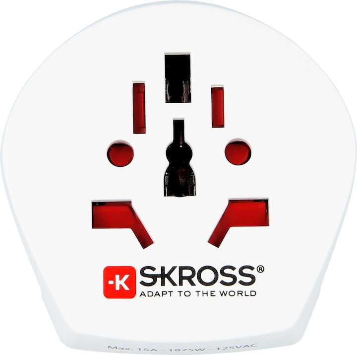 Actual product image Skross World to USA