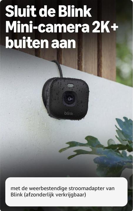 Produktbild Ring Blink Mini 2K - - EU (1280 x 720 Pixels, 1920 x 1080 Pixels, 2560 x 1440 Pixels)