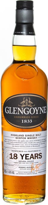 Actual product image Glengoyne 18 years (Single Malt, Scotch whisky, 1 x 70 cl)