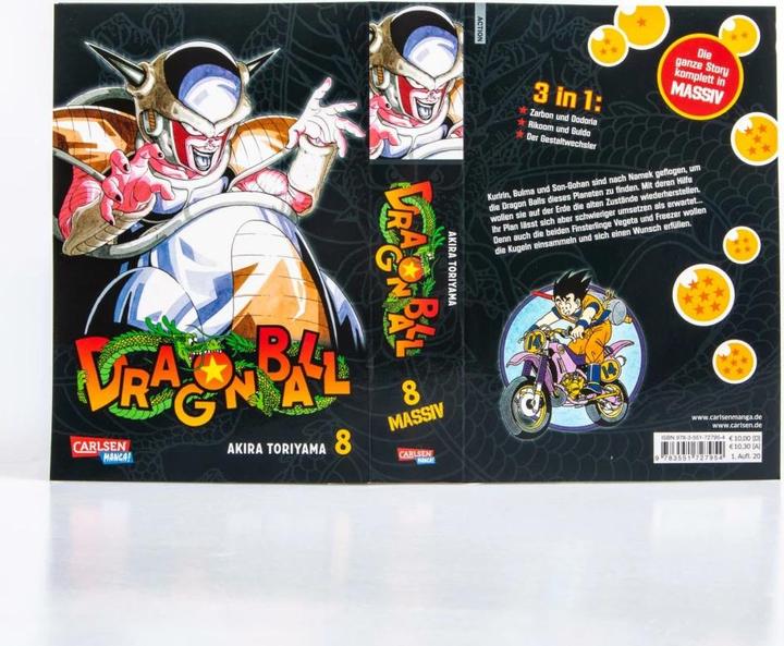 Immagine prodotto Dragon Ball Massiv 8 (Tedesco, Akira Toriyama, 2020)