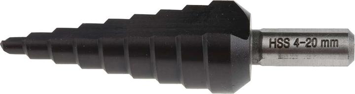 Actual product image Exact HSS step drill 4 - 20 mm TiA (8 mm)
