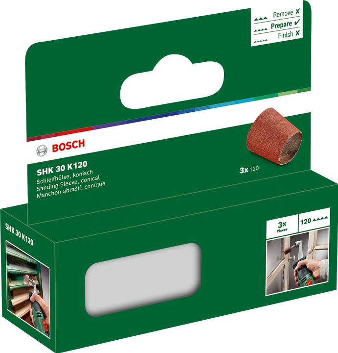 Actual product image Bosch Home & Garden Conical sanding roller SHK 30 K120 for PRR 250 ES and Texoro (80)