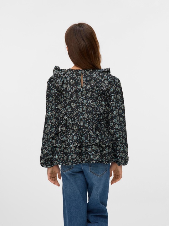 Immagine prodotto Vero Moda Vestibilità regolare Scollo rotondo Polsini elasticizzati Junior Top Top (164)