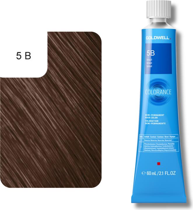 Actual product image Goldwell Colorance Tube Demi-Permanente (5B Brazil)
