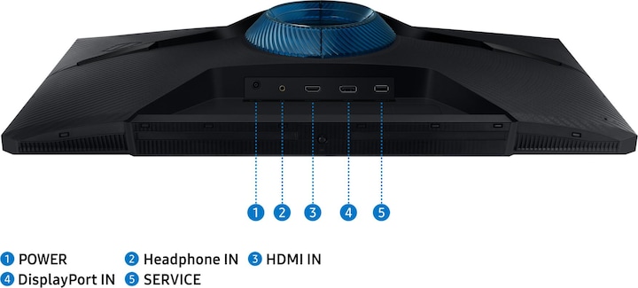 Actual product image Samsung ODYSSEY G3 G30D (1920 x 1080 pixels, 27")