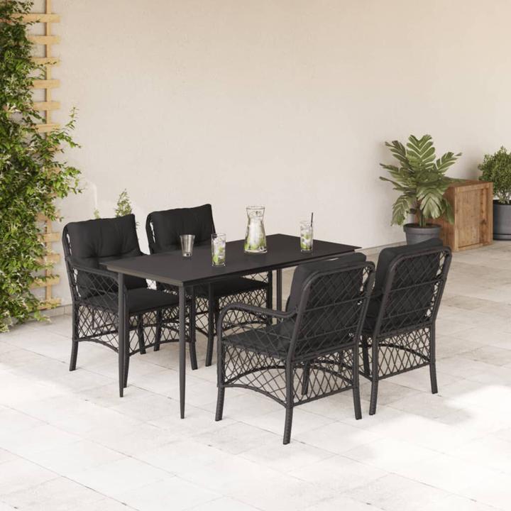 Actual product image vidaXL Garten Essgruppe (140 x 70 x 74 cm)