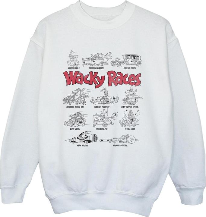 Produktbild Universal Textiles Car Lineup Sweatshirt Jungen (128)